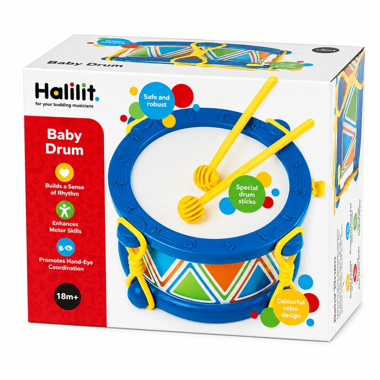 Halilit Baby Drum-Halilit Baby Drum