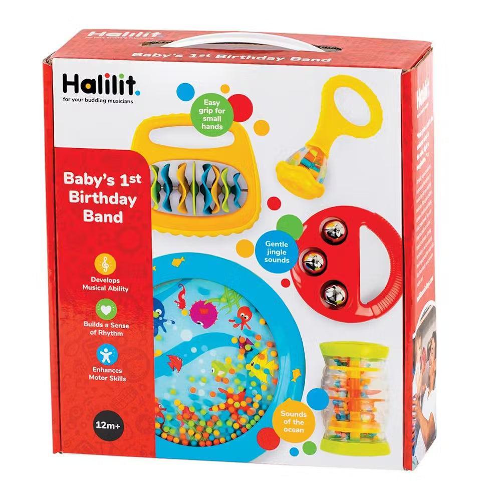 Halilit Baby's First Birthday Band Gift Set-Halilit Baby's First Birthday Band Gift Set