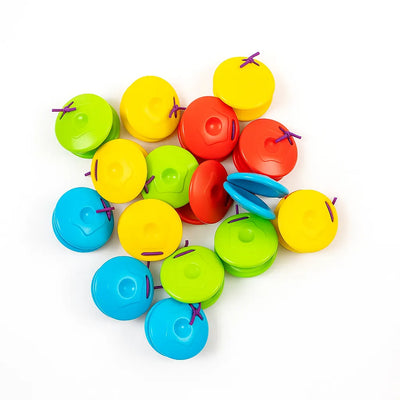 Halilit Castanets Multicoloured - Pack of 36-Halilit Castanets Multicoloured - Pack of 36