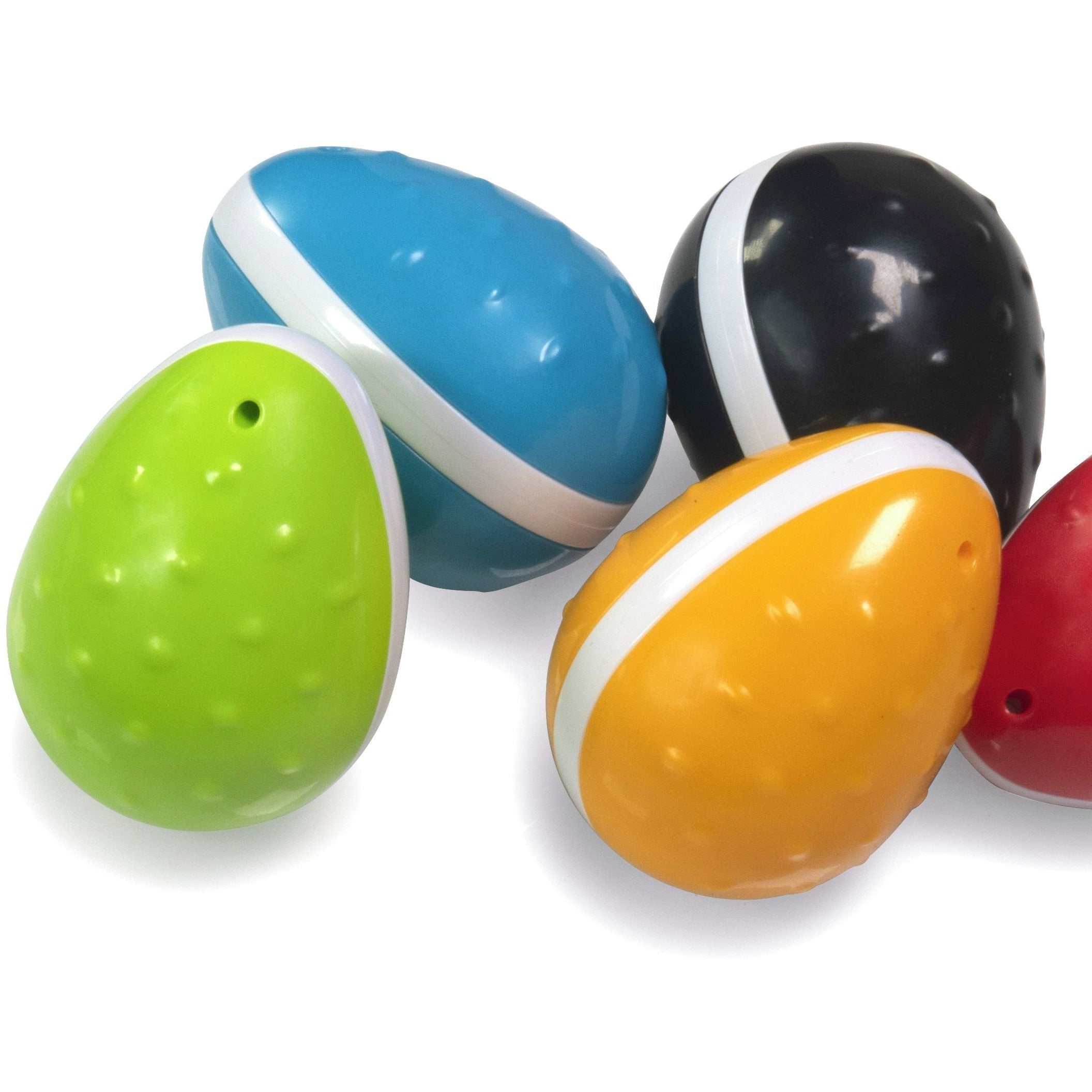 Halilit Egg Shaker Solid Colours (Various Colours), The Halilit Egg Shaker Solid Colours are an absolute delight for little ones. These adorable swishy shakers are designed to captivate their senses and introduce them to the magical world of music-making.Made from high-quality materials, you can be assured that these egg shakers are durable, ensuring they can withstand even the most enthusiastic little hands. The solid colours are bright and attractive, making them visually appealing for children.But it's n