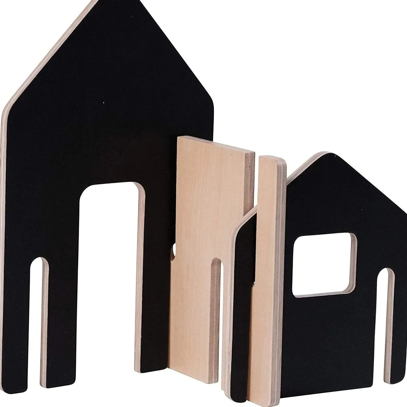 Happy Architect Chalkboard Create and Play Village - Pack of 28-Happy Architect Chalkboard Create and Play Village - Pack of 28
