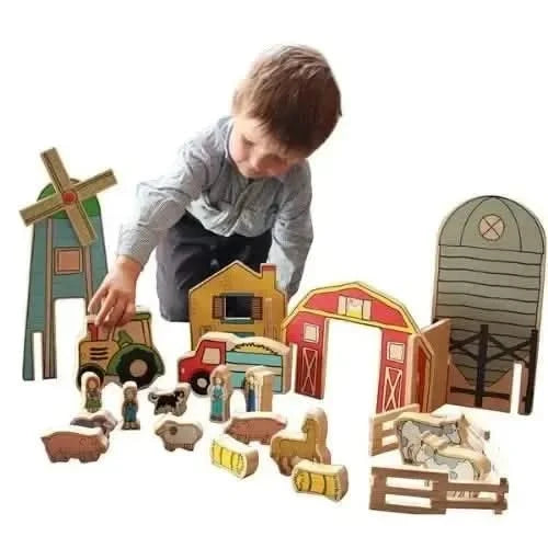 Happy Architect Farm 26 Piece Set-Happy Architect Farm 26 Piece Set