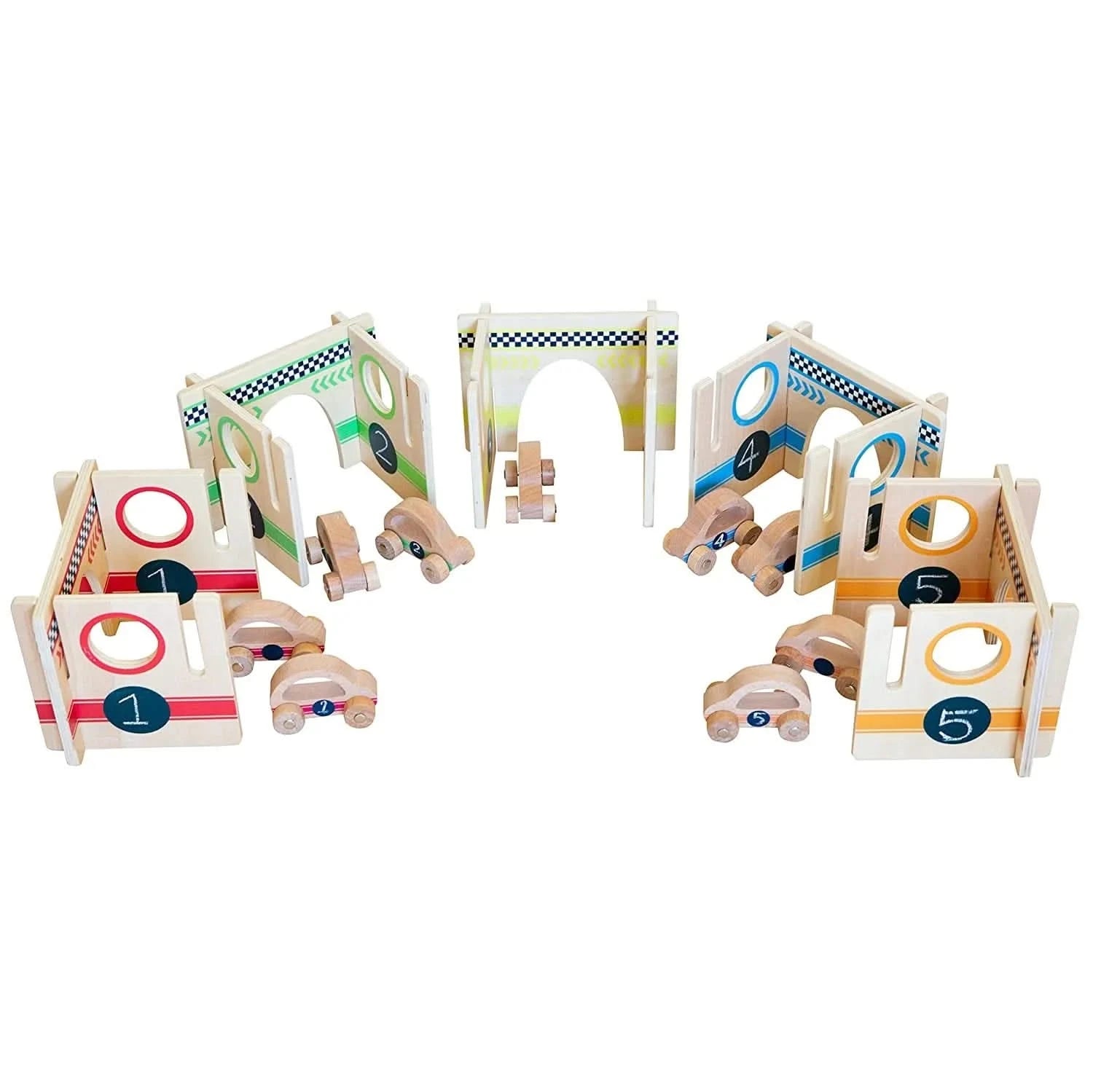 Happy Architect Raceway With Cars-Happy Architect Raceway With Cars