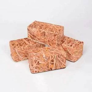 Hay Bale Buffets Set Of 4-Hay Bale Buffets Set Of 4