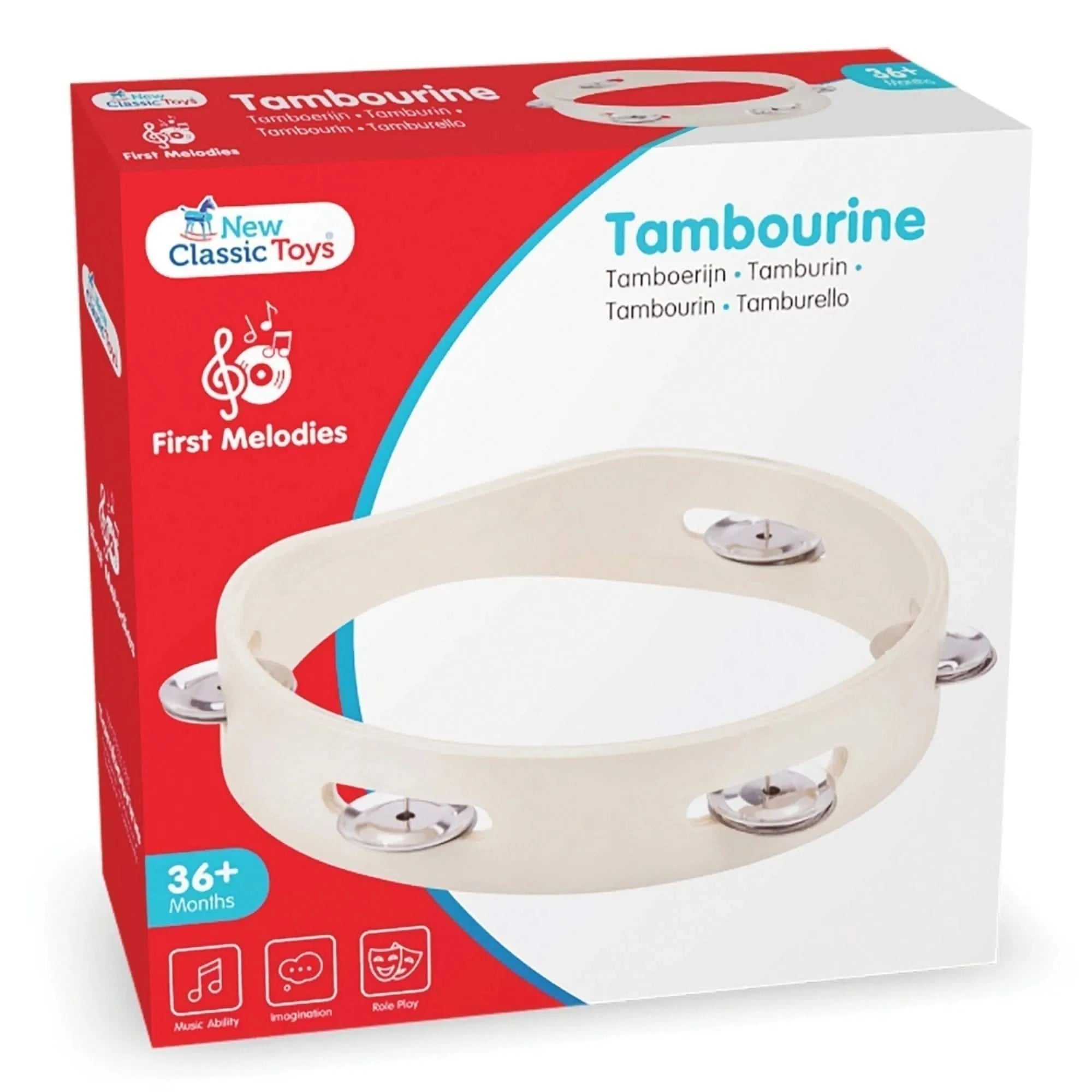 Headless Tambourine 5 Pairs Jingle-Headless Tambourine 5 Pairs Jingle