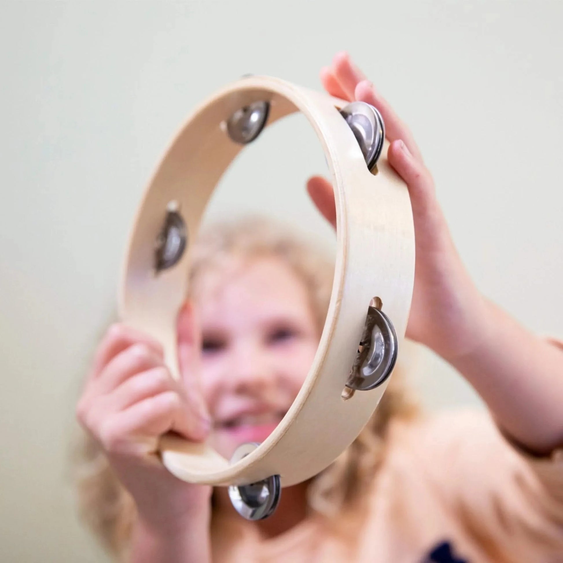 Headless Tambourine 5 Pairs Jingle-Headless Tambourine 5 Pairs Jingle