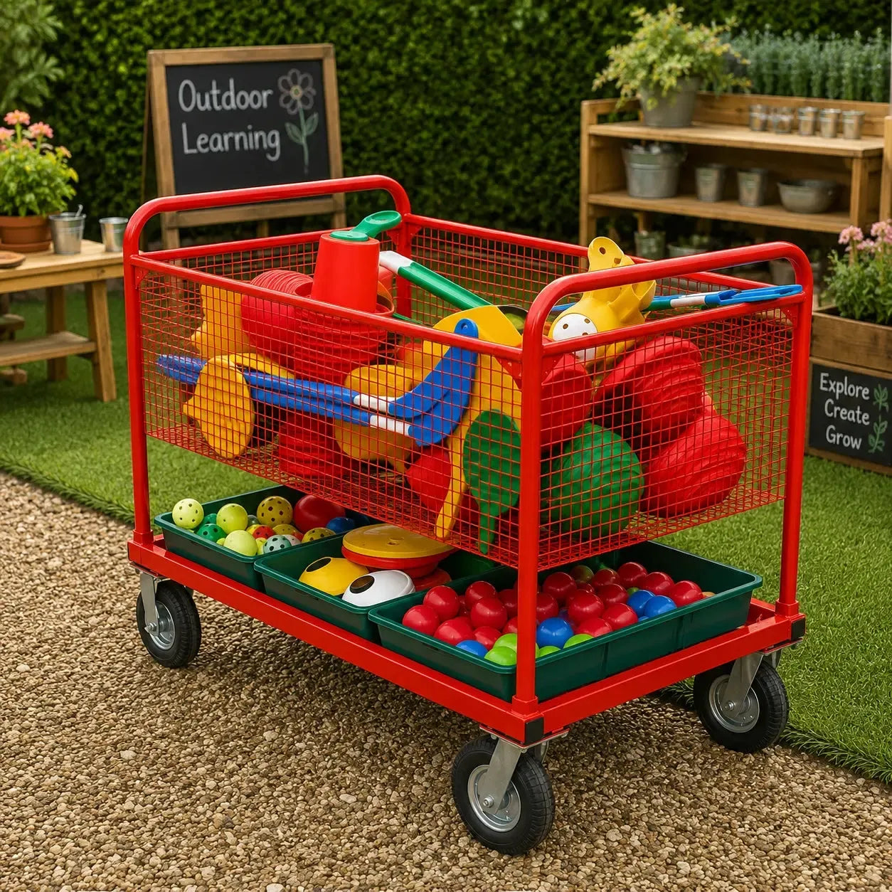 Heavy Duty Outdoor Trolley-Heavy Duty Outdoor Trolley