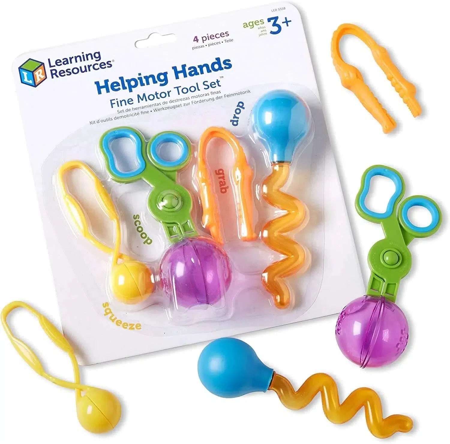 Helping Hands Fine Motor Tool Set-Helping Hands Fine Motor Tool Set