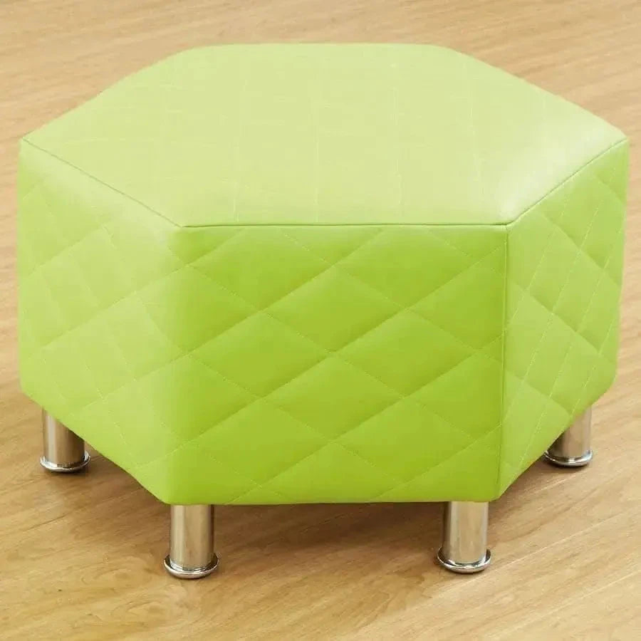 Hexagonal Quilted Seating Set of 4-Hexagonal Quilted Seating Set of 4