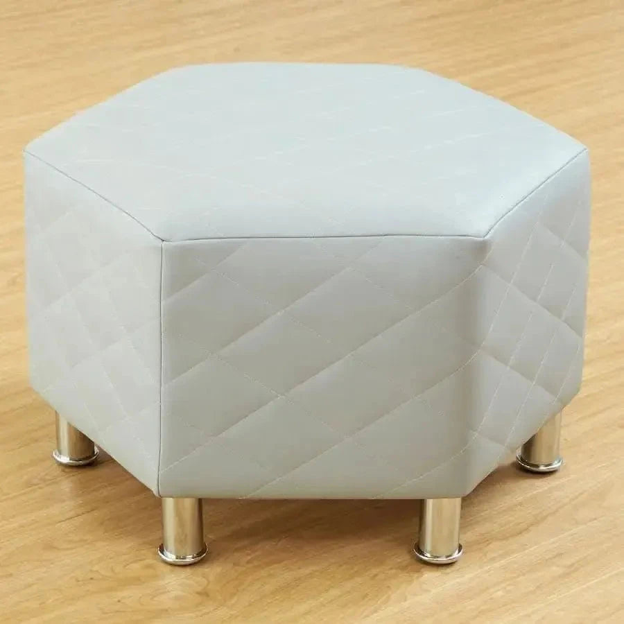 Hexagonal Quilted Seating Set of 4-Hexagonal Quilted Seating Set of 4