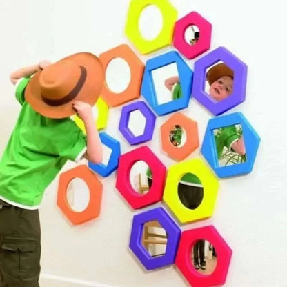 Hexagonal Softie Mirror Set-Hexagonal Softie Mirror Set