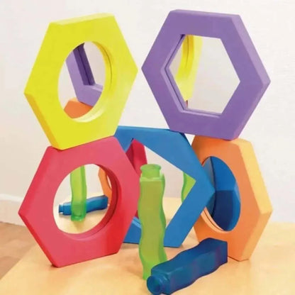 Hexagonal Softie Mirror Set-Hexagonal Softie Mirror Set