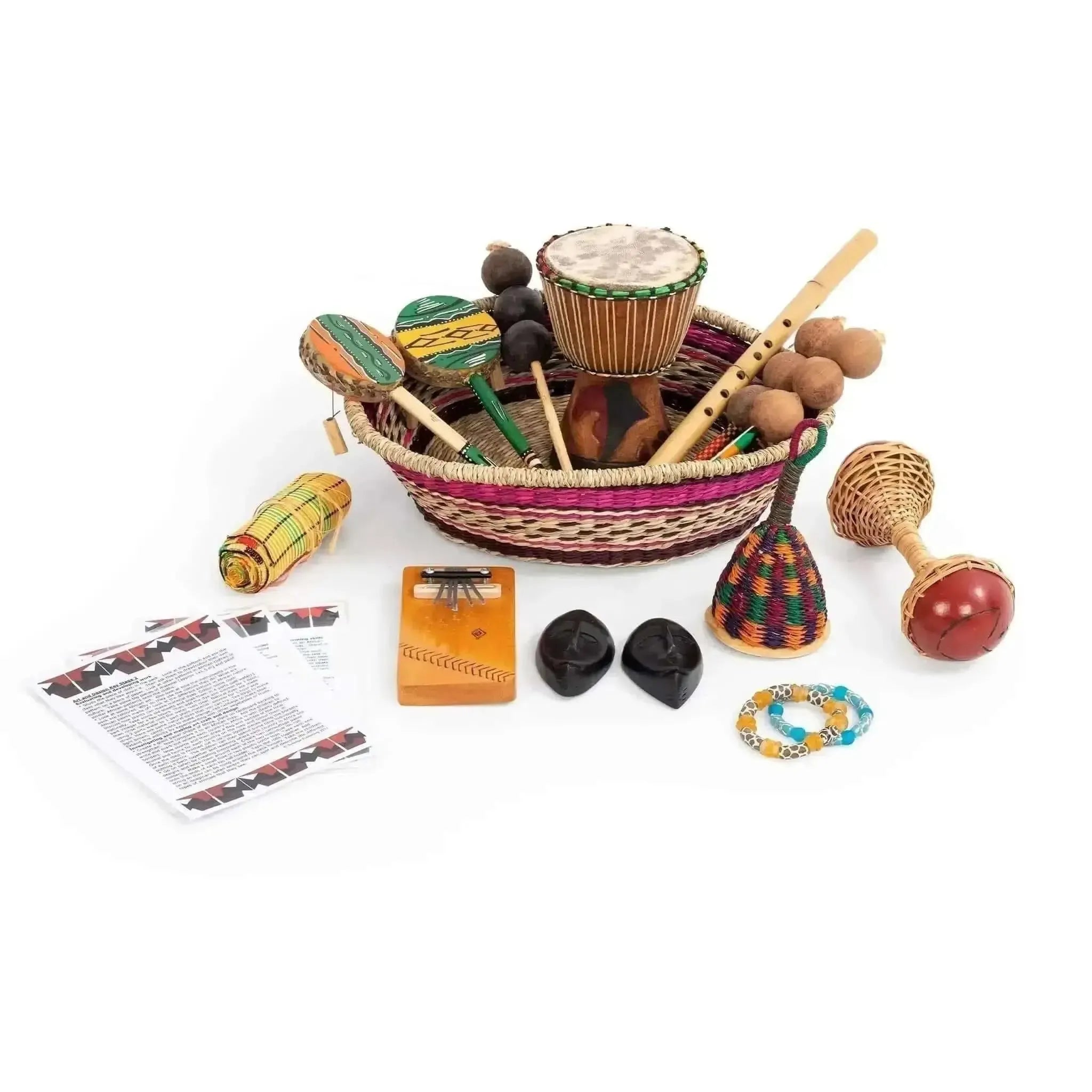 Honestly Made African adventure pack, EYFS Music pack, Natural musical ...