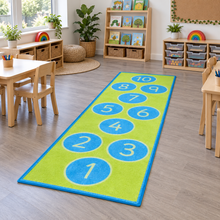 Hopscotch Carpet in a natural early years classroom without children – image 1 of 8