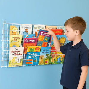 Horizontal Wall Book Rack-Horizontal Wall Book Rack