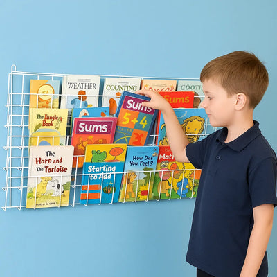 Horizontal Wall Book Rack-Horizontal Wall Book Rack