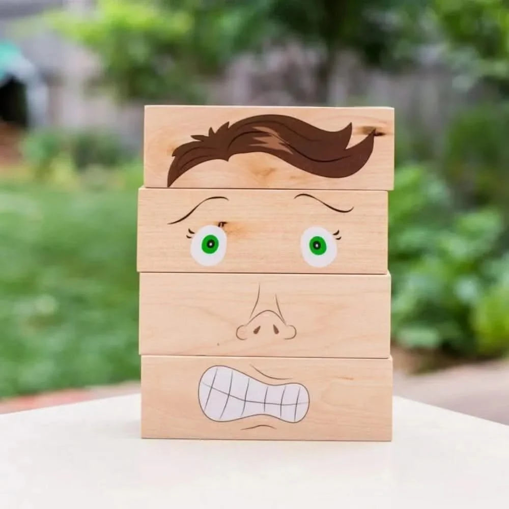 How Am I Feeling Wooden Blocks-How Am I Feeling Wooden Blocks