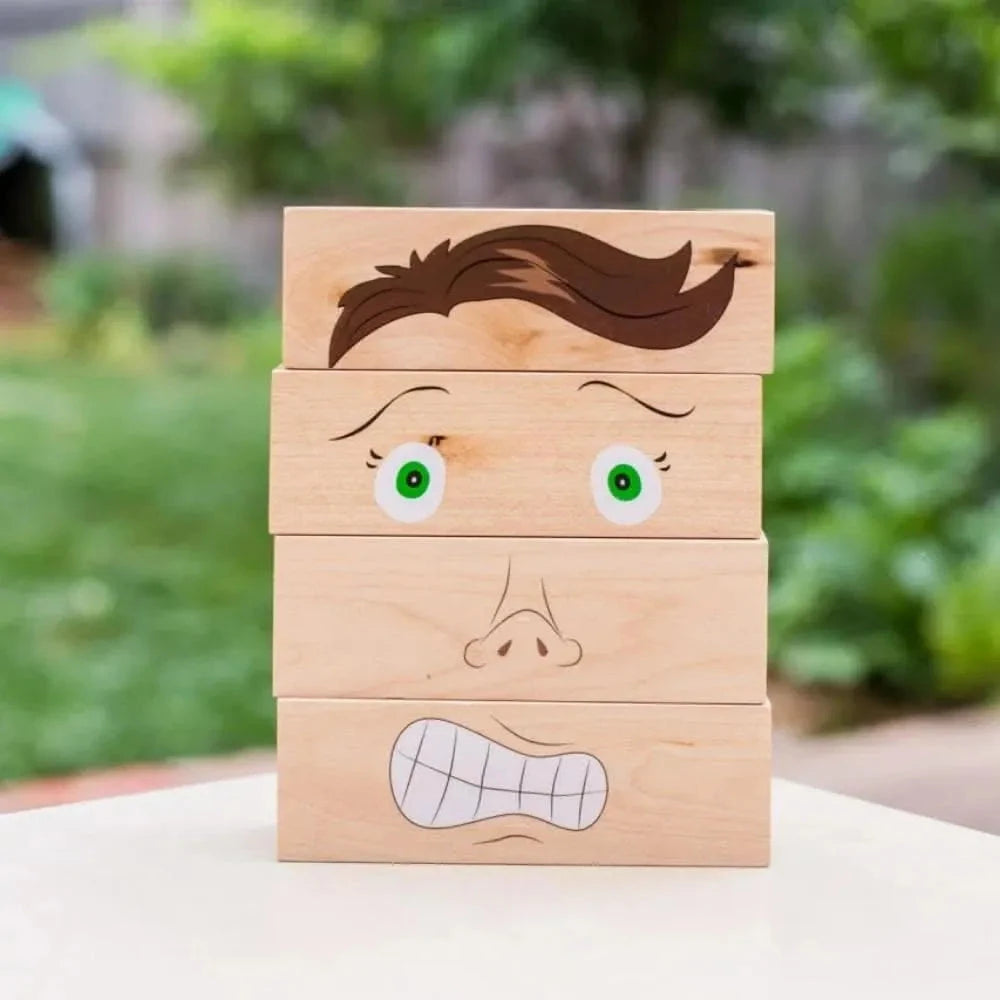 How Am I Feeling Wooden Blocks-How Am I Feeling Wooden Blocks