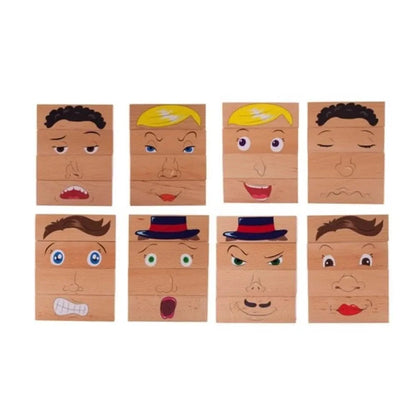 How Am I Feeling Wooden Blocks-How Am I Feeling Wooden Blocks