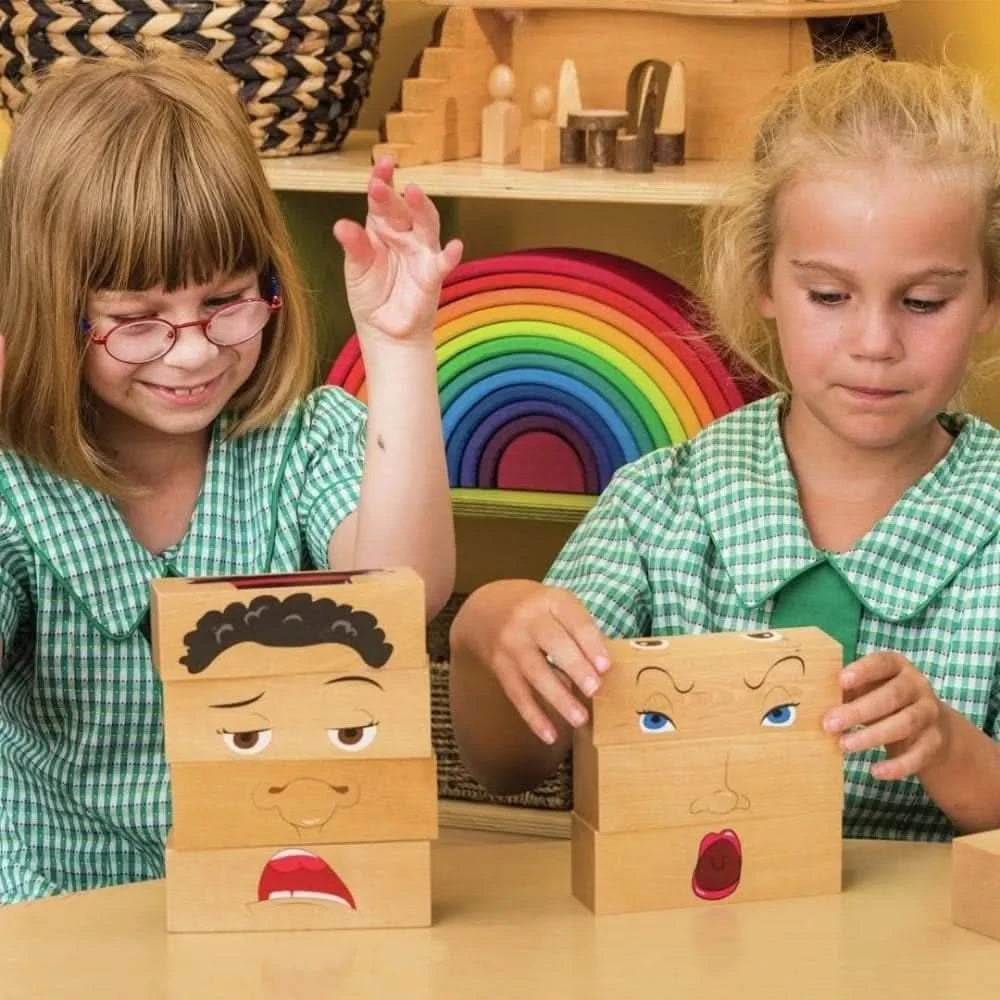How Am I Feeling Wooden Blocks-How Am I Feeling Wooden Blocks