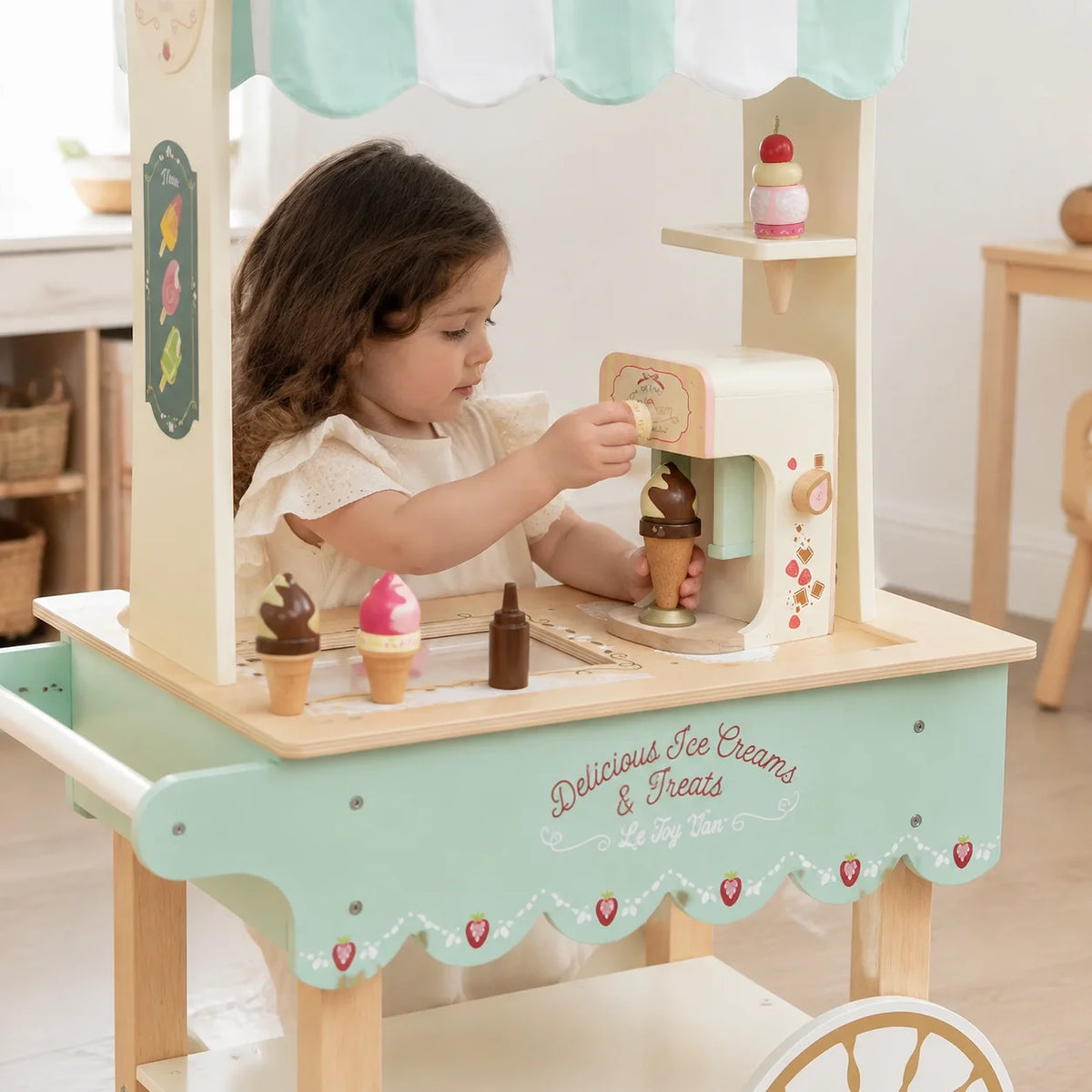 Ice Cream Trolley Market Stall-Ice Cream Trolley Market Stall