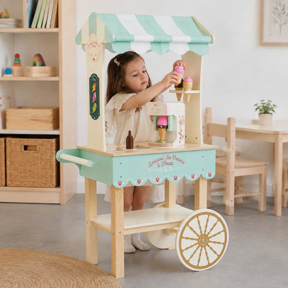 Ice Cream Trolley Market Stall-Ice Cream Trolley Market Stall