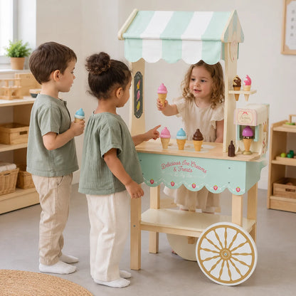 Ice Cream Trolley Market Stall-Ice Cream Trolley Market Stall