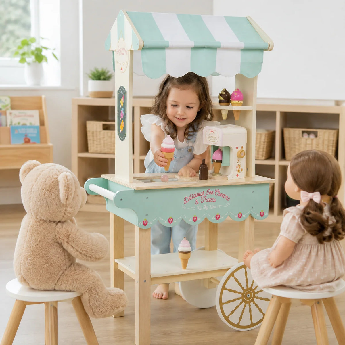 Ice Cream Trolley Market Stall-Ice Cream Trolley Market Stall