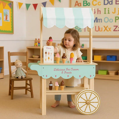 Ice Cream Trolley Market Stall-Ice Cream Trolley Market Stall