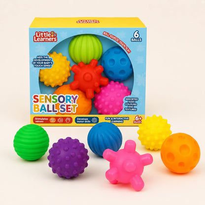6 Pack Mixed Sensory Ball Set