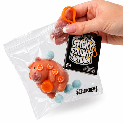 Scrunchems Sticky Squishy Capybara