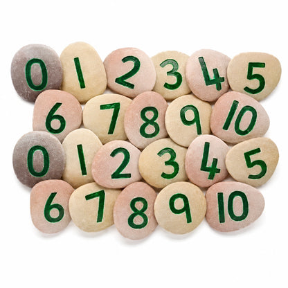Jumbo Number Pebbles