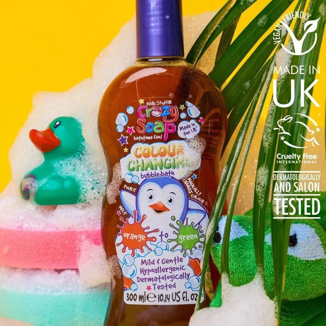 Kids Stuff Crazy Colour Changing Bubble Bath-Kids Stuff Crazy Colour Changing Bubble Bath