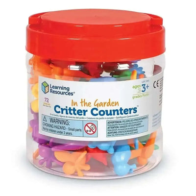In the Garden Bug Counters Set of 72-In the Garden Bug Counters Set of 72