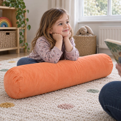 Inclu Squidgy Support Roll – listening to a story at home