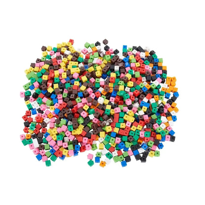 Interlocking Cubes Jar - Pk400-Interlocking Cubes Jar - Pk400