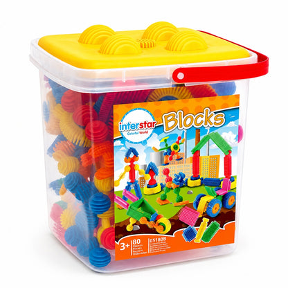 Interstar Blocks 80 Pieces-Interstar Blocks 80 Pieces