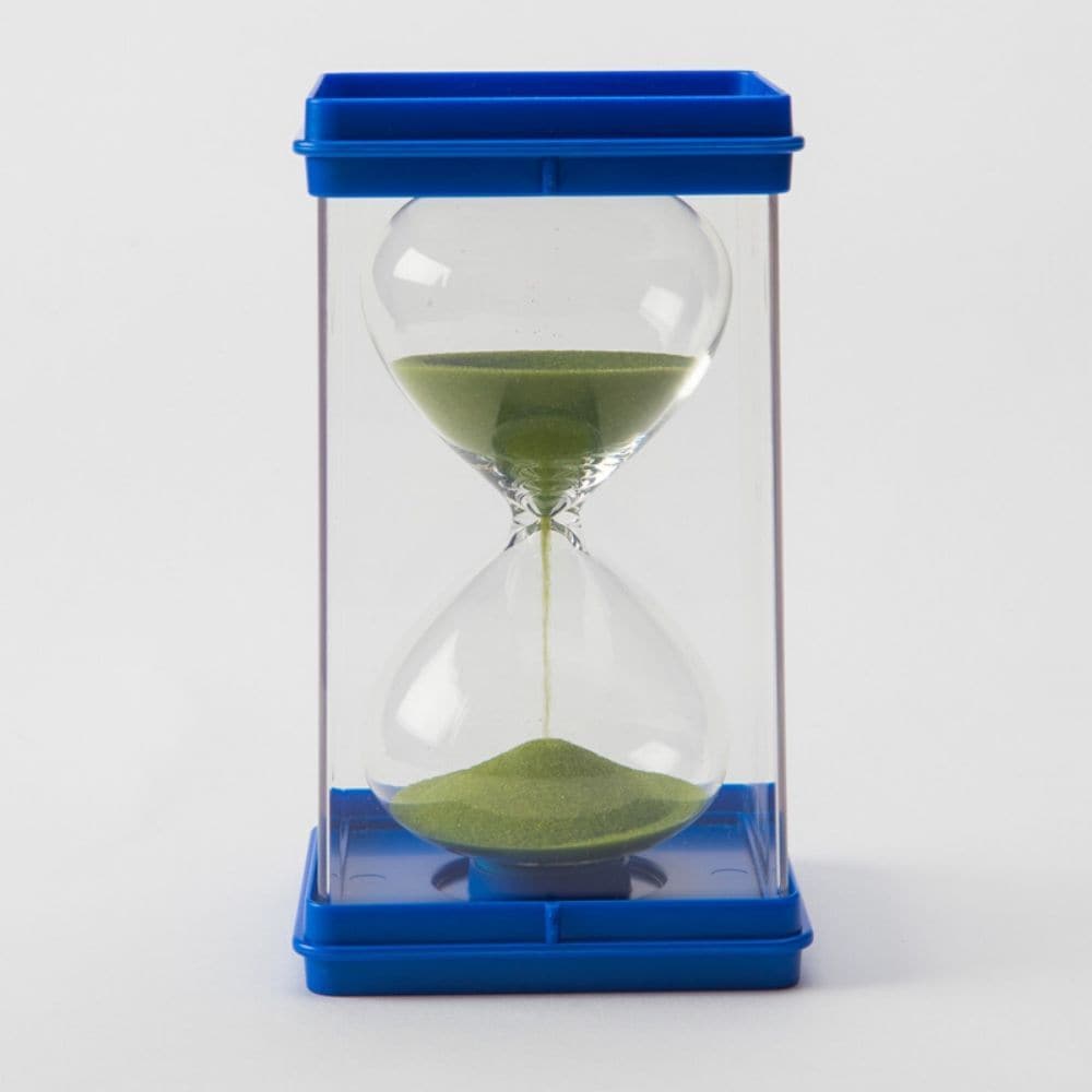 Invicta Large Sand Timer 3 Minute, The Invicta Large Sand Timer 3 Minute is the perfect tool for time management, whether at home, in the classroom, or in the workplace. Standing at 145mm tall, this large sand timer boasts an 80mm square base on both the top and bottom, preventing it from rolling or toppling over.With the time value embossed on the top, it's easy to see how much time is remaining at a glance. Plus, the timer is also equipped with colour-coded grains of sand, with a unique colour for each ti