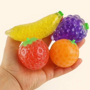 Jelly Ball Groovy Fruits 4 Pack-Jelly Ball Groovy Fruits 4 Pack