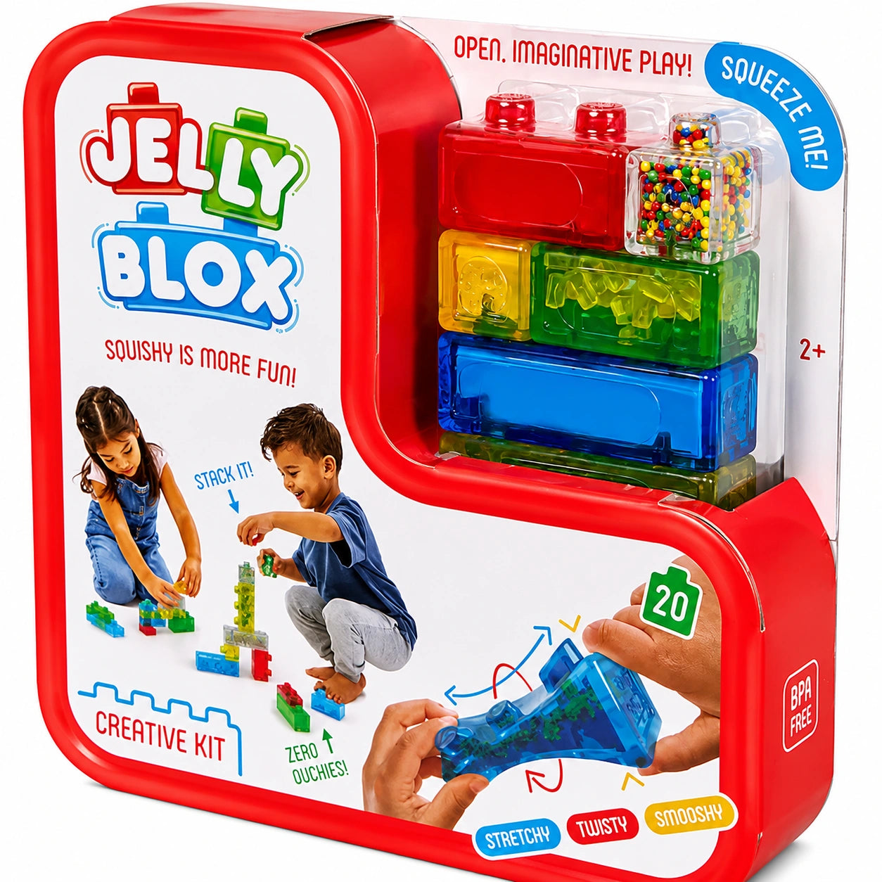 Jelly Blox 20pcs Creative Kit-Jelly Blox 20pcs Creative Kit