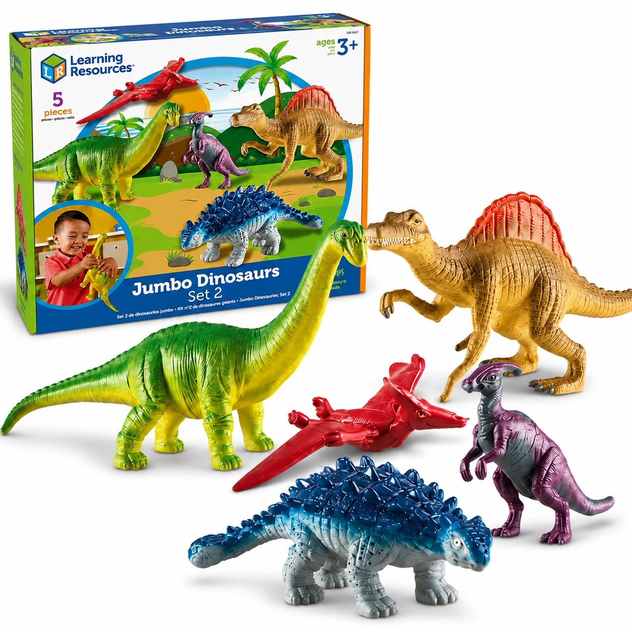Jumbo Dinosaurs Set 2-Jumbo Dinosaurs Set 2