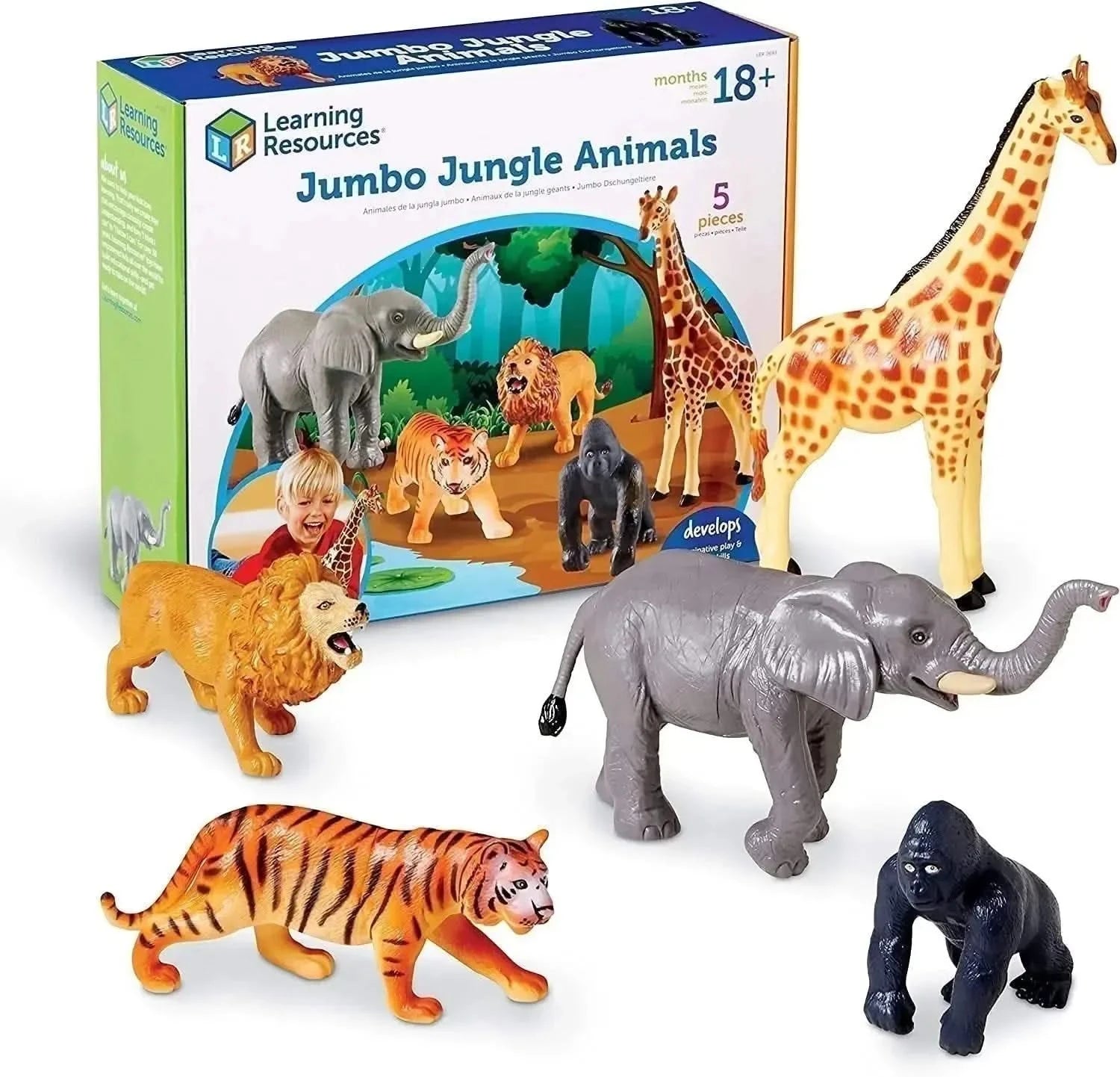 Jumbo Jungle Animals-Jumbo Jungle Animals