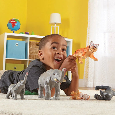 Jumbo Jungle Animals Mommas & Babies-Jumbo Jungle Animals Mommas & Babies