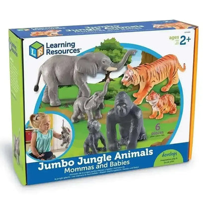 Jumbo Jungle Animals Mommas & Babies-Jumbo Jungle Animals Mommas & Babies