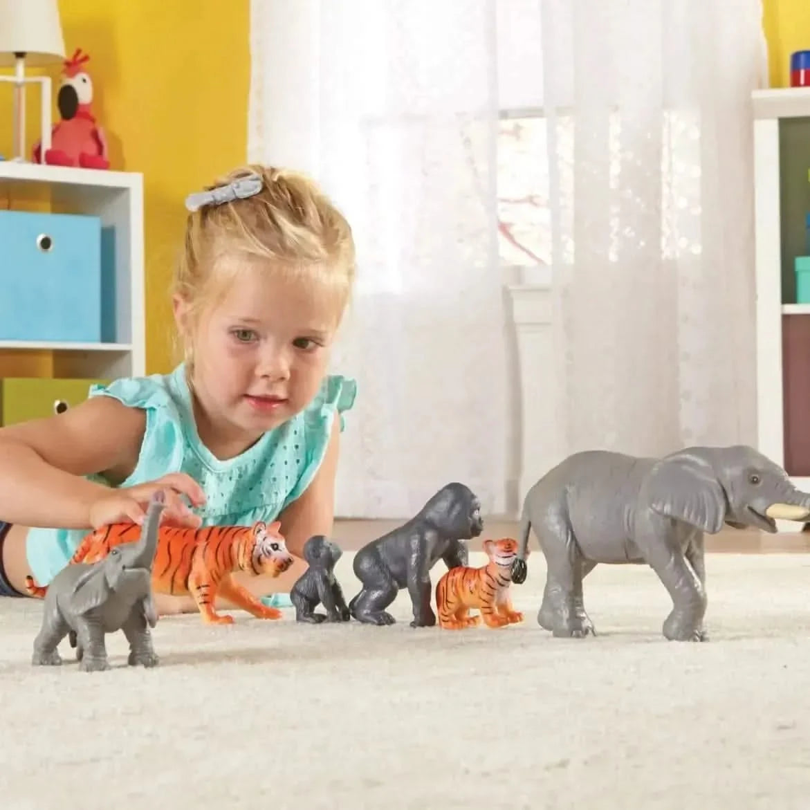 Jumbo Jungle Animals Mommas & Babies-Jumbo Jungle Animals Mommas & Babies