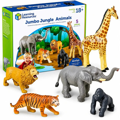 Jumbo Jungle Animals-Jumbo Jungle Animals