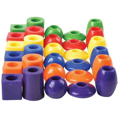 Jumbo Lacing Beads 720pcs-Jumbo Lacing Beads 720pcs
