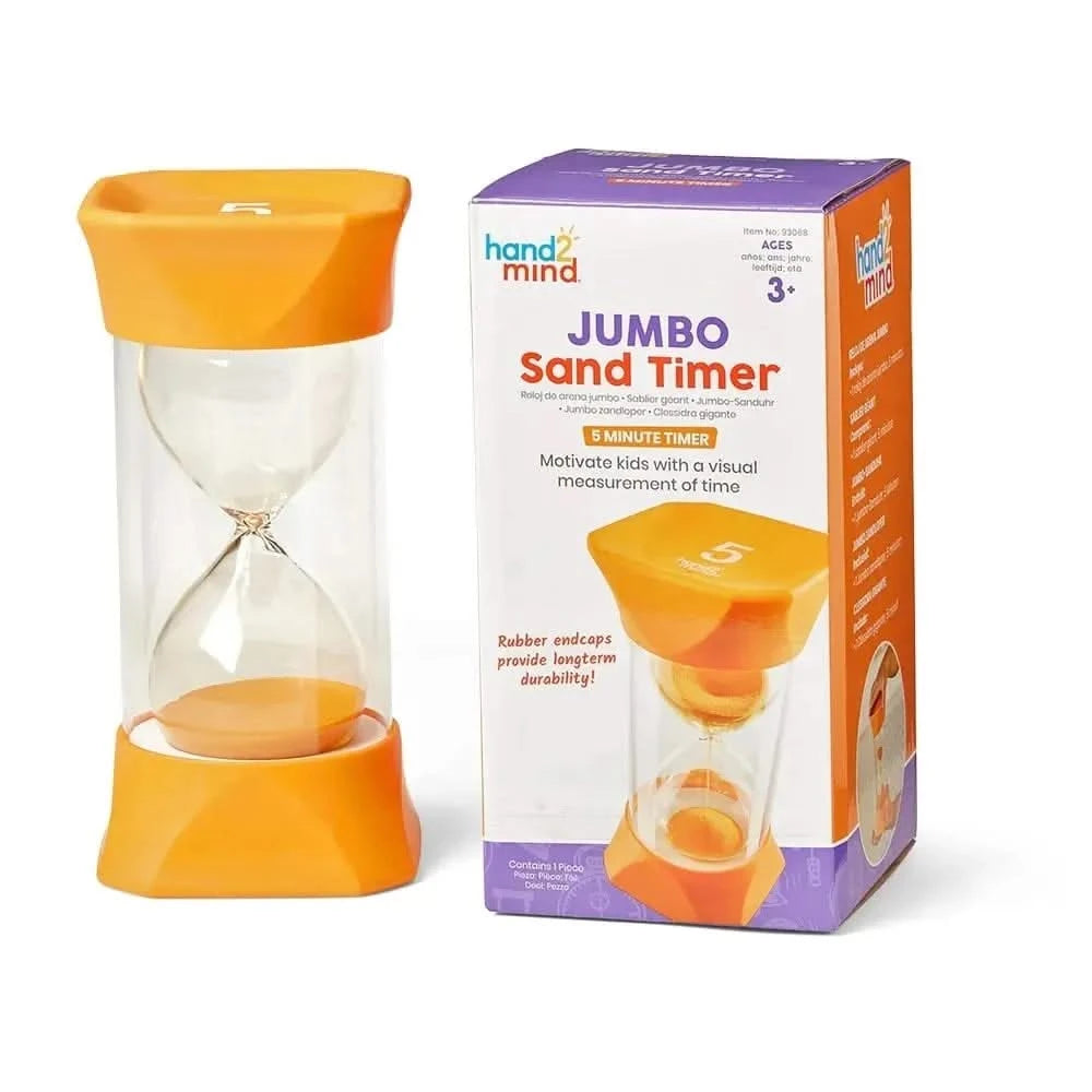 Jumbo Sand Timer (5-Minute)-Jumbo Sand Timer (5-Minute)