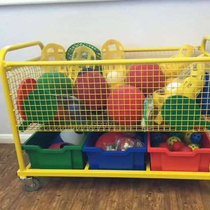 Junior Deluxe Trolley Yellow-Junior Deluxe Trolley Yellow