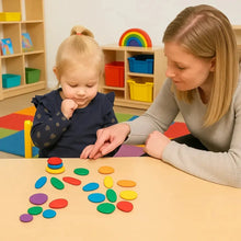 Junior Rainbow Pebbles Activity Set - Pk44-Junior Rainbow Pebbles Activity Set - Pk44